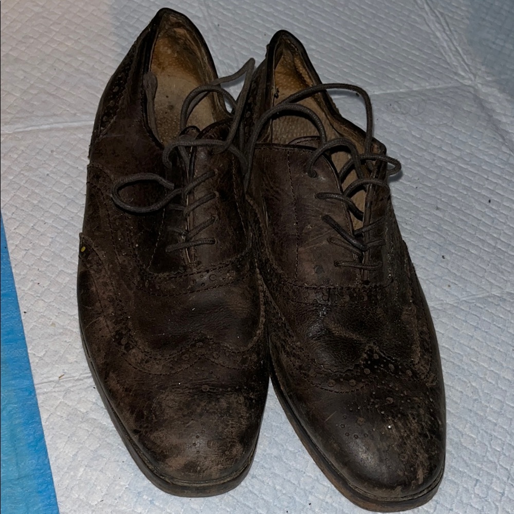 Ralph Lauren Brown Oxford Dress Shoes